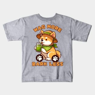 Matcha dog Kids T-Shirt